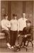 Foto 4: v.l.n.r. 1. Doekele, 2. nn, 3. nn, 4. Wybe Taekema